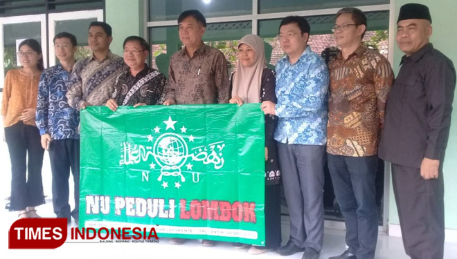 Gandeng NU Peduli, Konjen RRT Kunjungi Korban Gempa Lombok