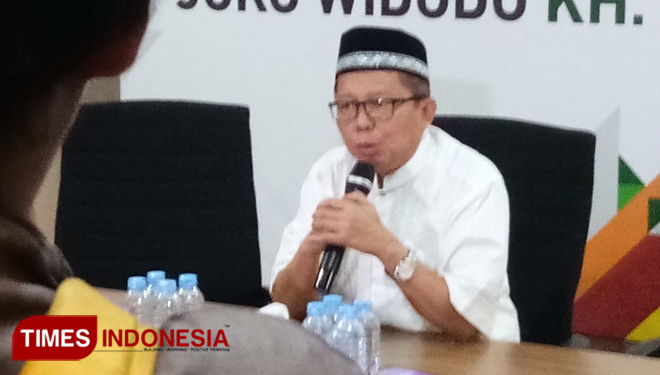 Wakil Ketua TKN Arsul Sani. (FOTO: Hasbullah/TIMES Indonesia)