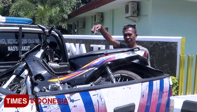 Terseret Truk 20 Meter, Pemotor Meninggal dan Satu Kritis