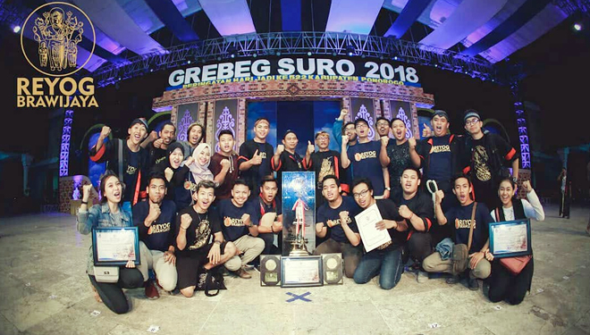 Tim Reyog Brawijaya (FOTO: Humas UB)
