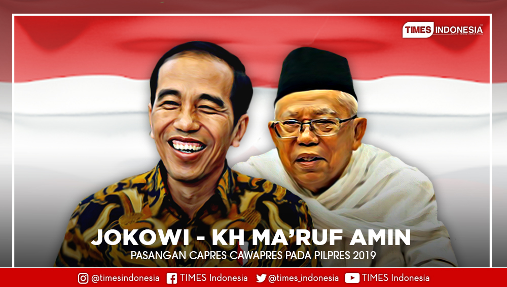 duet Jokowi-Ma'ruf Amin (FOTO: TIMES Indonesia)