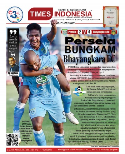 Edisi Senin, 17 September 2018