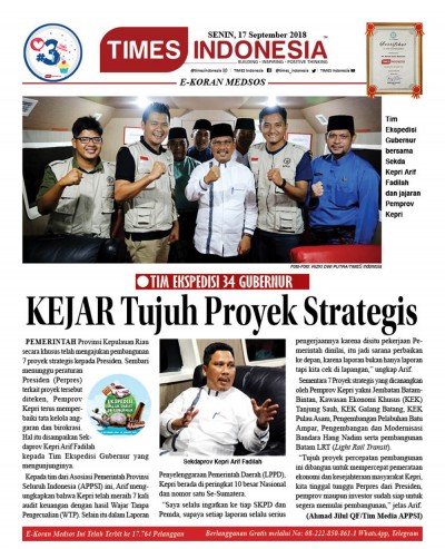 Edisi Senin, 17 September 2018