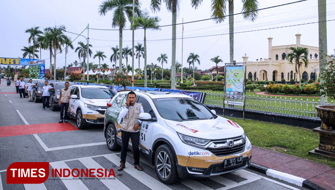 Klub CRV Riau Kawal Rombongan Ekspedisi Gubernur - TIMES Indonesia