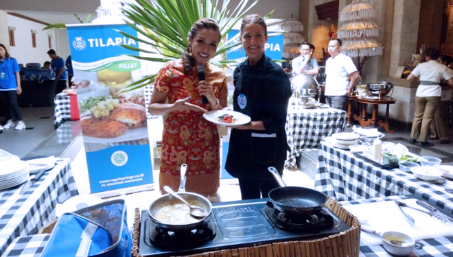 Regal Springs Indonesia mengadakan Fresh Fillet Tilapia Launch di Bali Intercontinental Resor (FOTO: Istimewa)