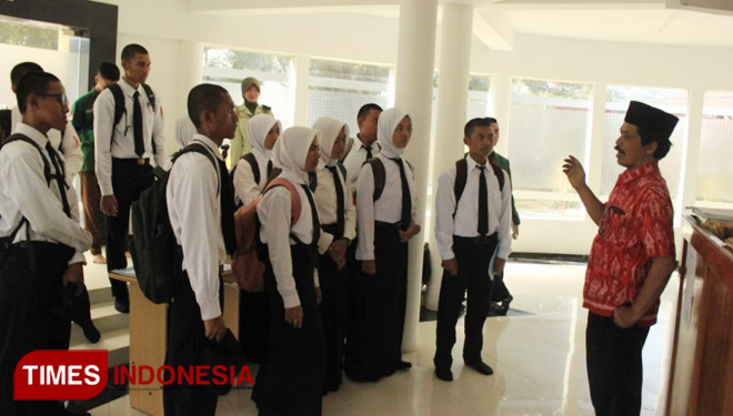 Calon mahasiswa baru Pobangtan Malang angkatan 2018 mengikuti kegiatan Wawasan Wiyata Mandala. (FOTO: Humas Polbangtan Malang for TIMES Indonesia)