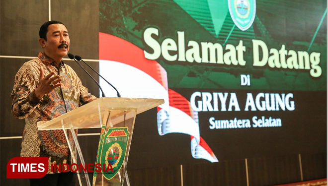Pj Gubernur Sumsel Hadi Prabowo (FOTO: Rizki Dwi Putra)