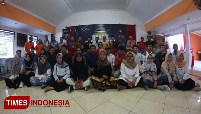 Suasana temu kangen Paguyuban Keluarga Bojonegoro di Jogjakarta (Pakurojo) di Cafe T2 Jalan Lobaningratan, Gondomanan, Kota Yogyakarta. (FOTO: A Riyadi/TIMES Indonesia)