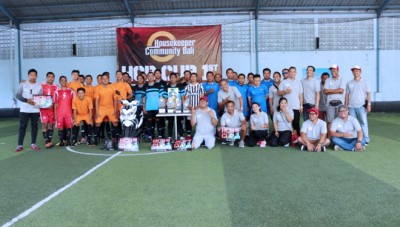 Komunitas Housekeeper Bali Gelar Turnamen Futsal HCB Cup I, Ini Juaranya