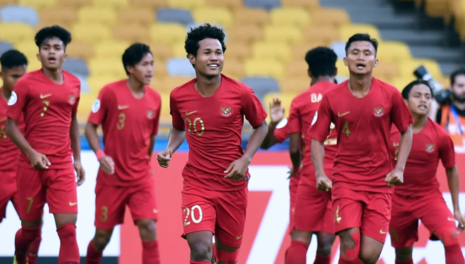 Timnas Indonesia berhasil meraih tiga poin saat mereka bertanding melawan Vietnam pada Senin. (FOTO: The AFC.com)