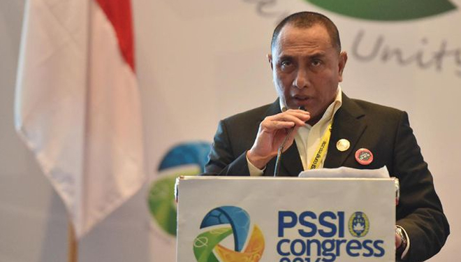 Ketua PSSI Edy Rahmayadi (FOTO: CNN Indonesia)