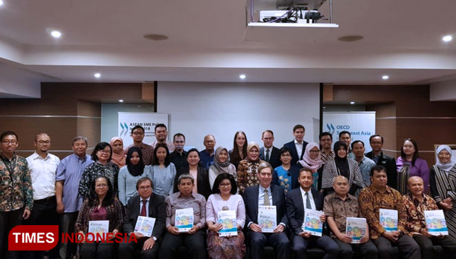 National Dissemination Seminar untuk ASEAN SME Policy Index (ASPI) 2018 di Jakarta Rabu (26/9/2018) . (FOTO: Ali Humas Kemenkop dan UKM For TIMES Indonesia)