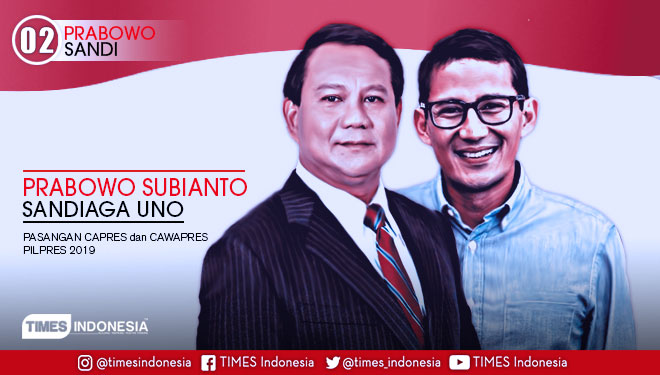 Duet Prabowo - Sandiaga Uno (Ilustrasi - TIMES Indonesia)