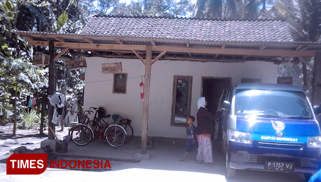 Kondisi rumah Edi Suryono, kader DPC Partai Demokrat Banyuwangi, bidang Pengabdian Masyarakat. (FOTO: Edi Suryono for TIMES Indonesia)