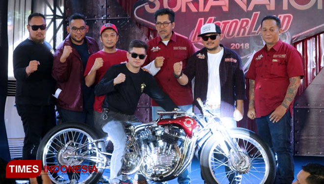 Puncak seri Suryanation Motorland 2018 di Surabaya , dalam ajang ini turut ditampilkan Iconic Bike 