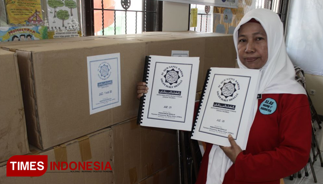 Kebutuhan Quran Braile di Kabupaten Gresik Minim  TIMES 