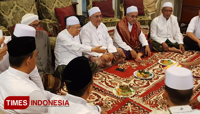 Ulama dan Habaib kunjungi kediama capres KH Ma'ruf Amin (FOTO: TKN for TIMES Indonesia)