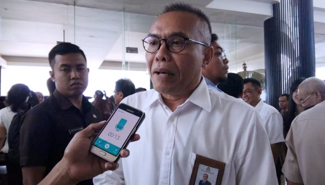 Direktur Utama PT GARAM (PERSERO), Budi Sasongko. (FOTO: Tribunnews)