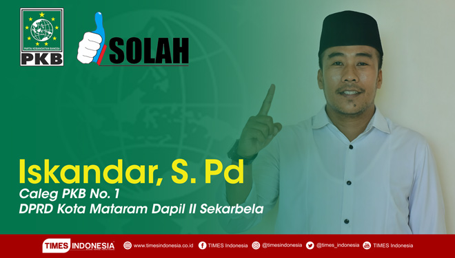 Politisi muda PKB (Partai Kebangkitan Bangsa) Iskandar, S. Pd (Grafis: Dena/TIMES Indonesia) 