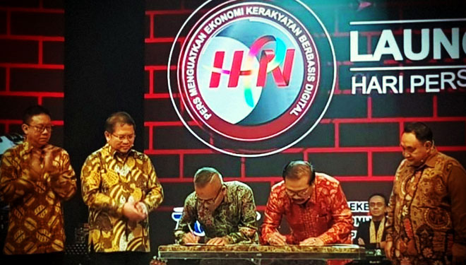 Peluncuran Hari Pers Nasional 2019 (Foto: kominfo)