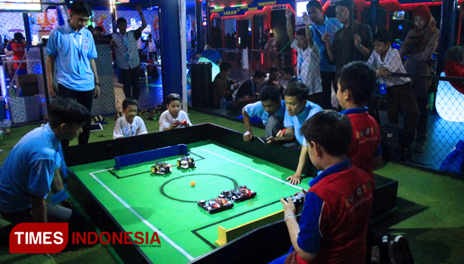 Jatim Park 3 Gelar Kompetisi Robot Berbahan Daur Ulang