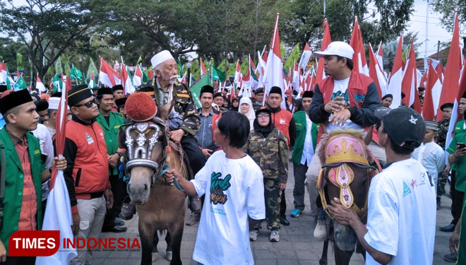 Tiba di Serang, Kirab Satu Negeri PP GP Ansor Kirim Pesan Keberagaman
