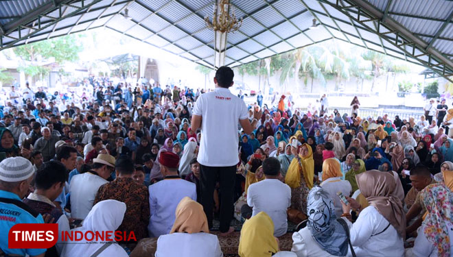Sandiaga S Uno saat di Adin House, Tangerang Selatan, Sabtu (20/10/2018). (FOTO: Taufik For TIMES Indonesia)
