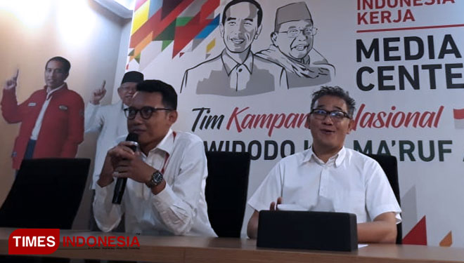 Anggota TKN duet Jokowi-KH Ma'ruf Amin, Budiman Sudjatmiko (FOTO: Dokumen TIMES Indonesia)