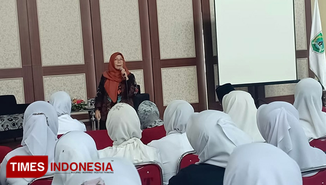 Dinas Pendidikan Kota Batu membina pendidik untuk menekan angka perceraian dan menghilangkan gaya hidup konsumtif. (FOTO: Muhammad Dhani Rahman/TIMES Indonesia) 