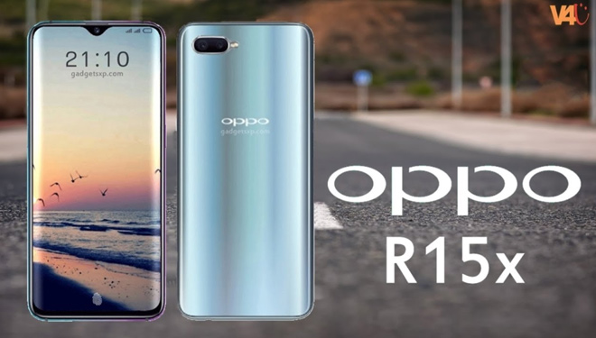 Smartphone terbaru Oppo R15x. (FOTO: YouTube)