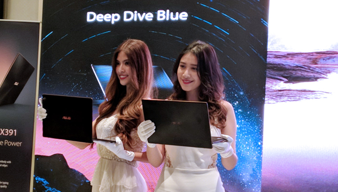 Asus ZenBook S UX391UA, laptop tipis dengan kinerja tinggi. (FOTO: Mobitekno)