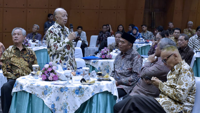 Acara diskusi terpumpun di Kemendikbud yang dihadiri para mantan Mendikbud untuk mendirikan Museum Pendidikan Nasional. (FOTO: Istimewa)