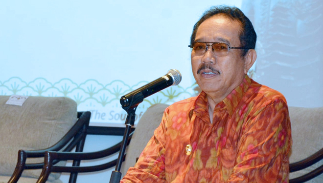 Wakil Gubernur Bali Tjokorda Oka Artha Ardhana Sukawati (Cok Ace) menghadiri acara Focus Group Discussion (FGD). (FOTO: Istimewa/TIMES Indonesia)