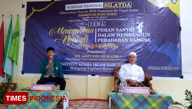 Santri Dan Bem Pesantren Tapal Kuda Kumpul Di Iaida Blokagung 