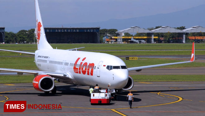 Ilustrasi - Pesawat Lion Air (FOTO: Dokumen TIMES Indonesia)