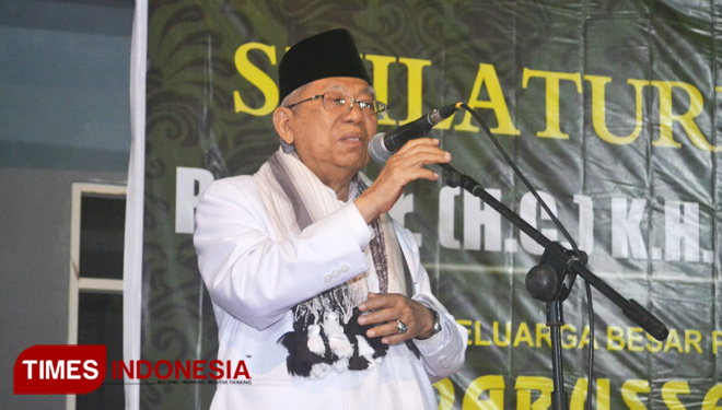 Calon wakil presiden KH Ma'ruf Amin (Foto: Dokumen TIMES Indonesia)