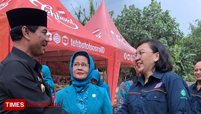 Caleg DPRD Provinsi Sumatera Selatan (Sumsel) periode 2019-2024, Stella Dia Tatung (FOTO: Margaret For Times Indonesia)