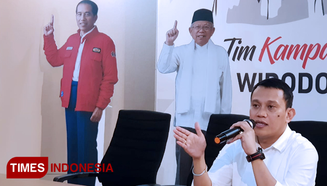 Wakil Ketua TKN duet Jokowi-KH Ma'ruf Amin, Abdul Kadir Karding. (FOTO: TKN for TIMES Indonesia)