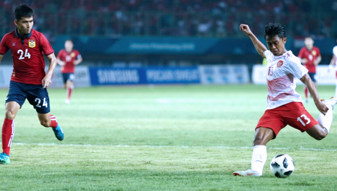 Febri Haryadi adalah pemain langganan di Timnas Indonesia pada era Luis Milla  (FOTO: Dok. Robbi Yanto/breakingnews.co.id)