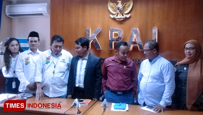 Konferensi Pers KPAI dan Tim Sukses Pasangan Calon Pilpres 2019 di Gedung KPAI, Jakarta Pusat (FOTO: Rizki Amana/TIMES Indonesia)