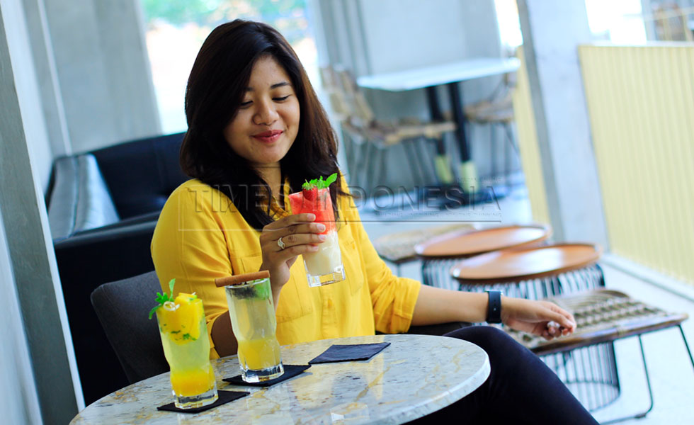 Restoran fine dining casual pertama di Malang ini menyajikan berbagai menu minuman bertemakan fusion, mulai asian dan western. (Foto : Tria Adha/TIMES Indonesia).