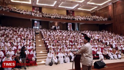 Didukung Ratusan Istri Purnawirawan TNI-Polri, Prabowo: Terima Kasih