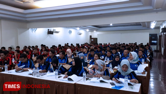 Pelatihan Pengendalian Vektor dan HAMA. (FOTO: Abi ASPPHAMI For TIMES Indonesia)