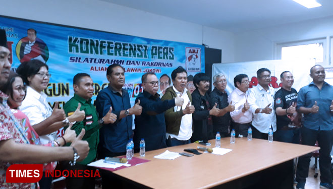 Aliansi Relawan Jokowi (FOTO: Alfi Dimyati/TIMES Indonesia)
