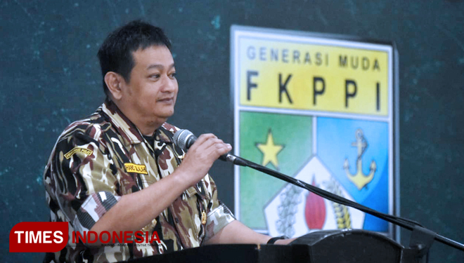 Ketua Umum Generasi Muda FKPPI Hans Silalahi (FOTO: TIMES Indonesia)