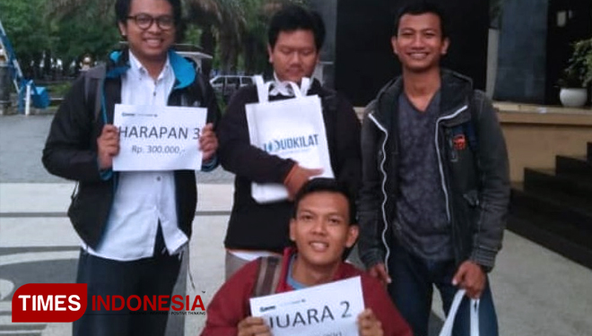 Aplikasi Jasa Servis Hantarkan Mahasiswa STIKI Malang Juarai Hackathon Entrepreneurship. (FOTO: AJP/TIMES lndonesia)