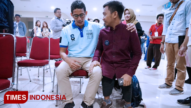 Hadiri Job Fair di Cipulir, Sandi Dicurhati Penyandang Disabilitas