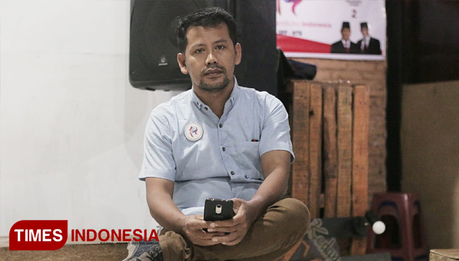 Ketua Rumah SandiUno Indonesia NTB, Amrin. (FOTO: Anugrah Dany/TIMES Indonesia) 