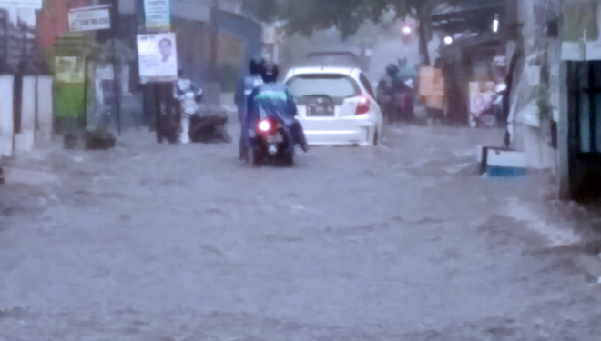 Detik-Detik Banjir Kota Malang 10 Desember 2018