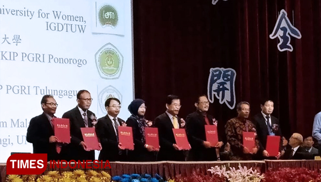 Rektor Unisma Malang Kunjungi Taiwan, Apa Saja Agendanya?. (FOTO: AJP/TIMES lndonesia)